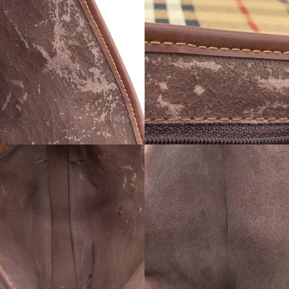 819370BC (S5) Burberry Crossbody Bag Brown PVC - Picture 4 of 14